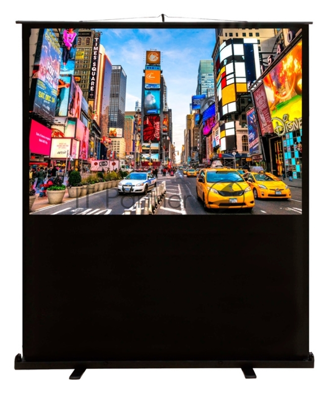 Экран Cactus 113x200 см FloorCompactExpert CS-PSFLCE-200X113 16:9 напольный рулонный