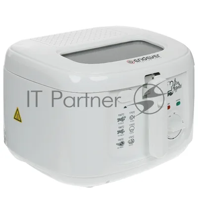 Фритюрница Endever Skyline FR-111 белый, 1800 Вт, 2.5 л, антипригарное покрытие
