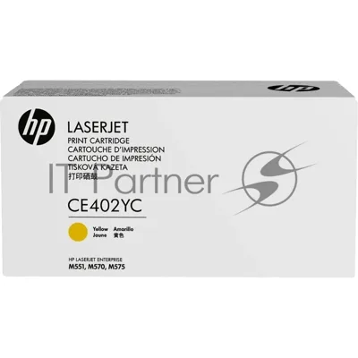 Картридж лазерный контрактный HP 507Y CE402YC желтый (7800 стр.) для HP CLJ M551/MFP M575