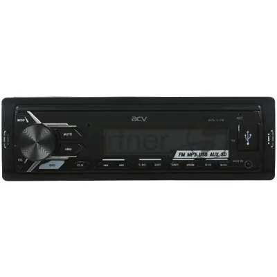 Автомагнитола ACV AVS-812W, 1 DIN, USB Type-A, AUX
