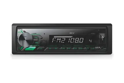 Автомагнитола ACV AVS-812G, 1 DIN, USB Type-A, AUX