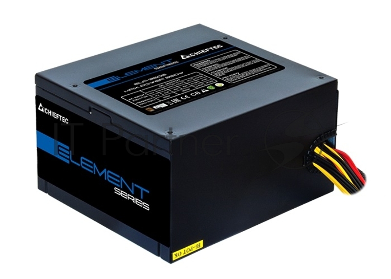 Блок питания Chieftec ELP-700S-Bulk, 700Вт, 80 PLUS, 120мм, черный