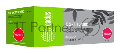 Картридж лазерный Cactus CS-TK5290BK черный (17000 стр.) для Kyocera ECOSYS P7240cdn