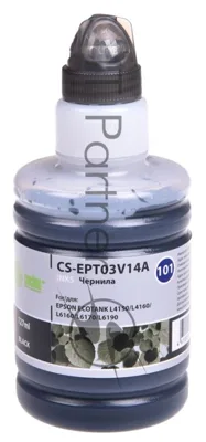 Чернила Cactus CS-EPT03V14A 101BK, черный пигментный, 127 мл для Epson L4150/L4160/L6160/L6170