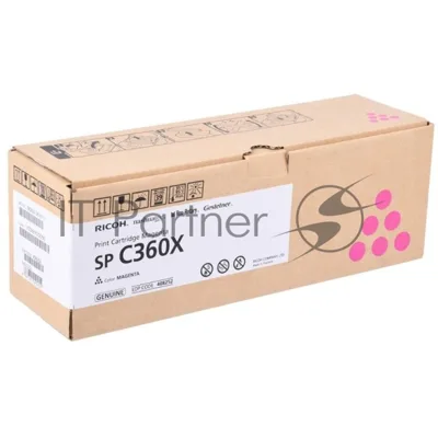 Картридж лазерный тип SP C360X малиновый для Ricoh SP C361SFNw (9K, только для МФУ)