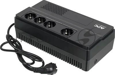 Источник бесперебойного питания APC Back-UPS BV1000I-GR / 1000ВА / 600Вт / 4 х CEE 7 (евророзетка)