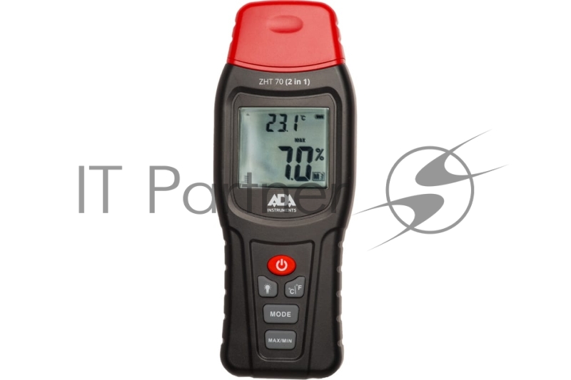 Термогигрометр ADA ZHT 70 А00518 контактный древесина, стройматериалы, температура воздуха