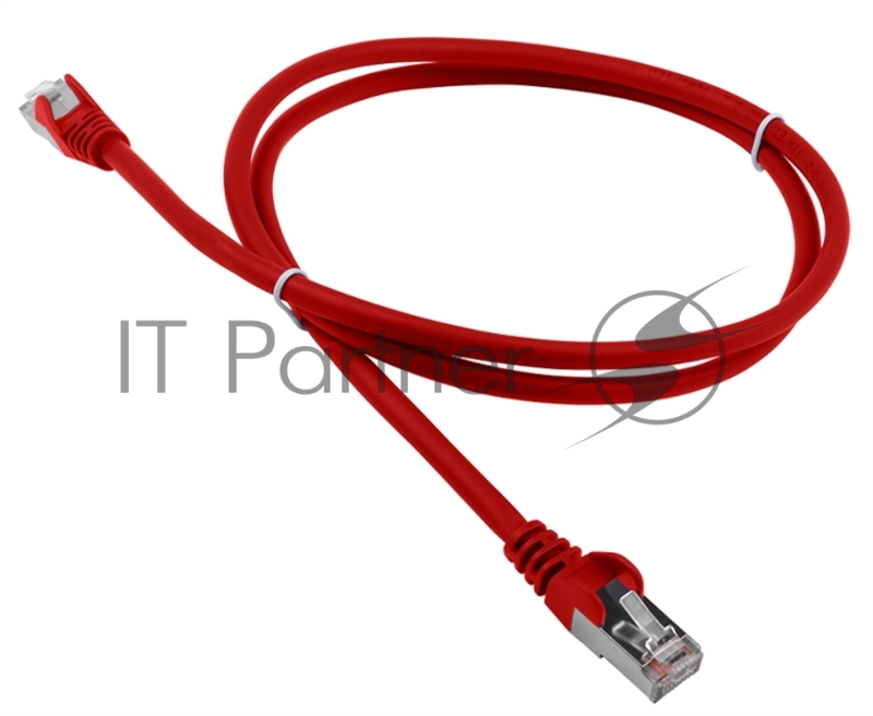 Патч-корд LANMASTER LSZH FTP cat.5e, 3.0 м, красный
