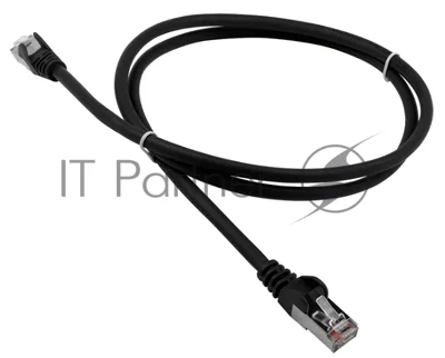 Патч-корд LANMASTER LSZH FTP cat.5e, 3.0 м, черный