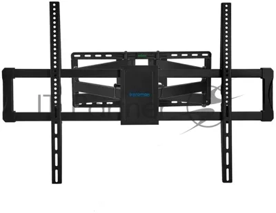 Кронштейн для телевизора Kromax ATLANTIS-75 черный, 40"-90" макс. 101 кг, настенный, поворотно-выдвижной и наклонный