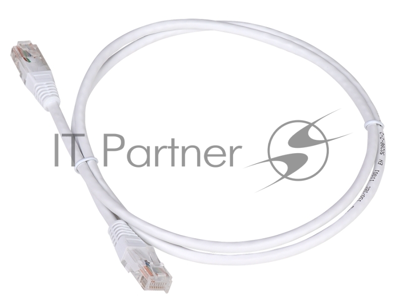 Патч-корд Lanmaster TWT UTP кат.5e, с заливными колпачками, 1.5 м, белый