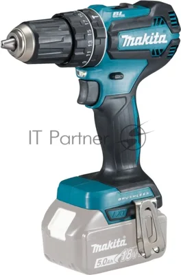 Дрель-шуруповерт Makita DHP485Z, 18 В, 0 Ач, 50 Нм, бесщеточный, ударный