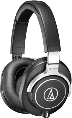 Проводные наушники Audio-Technica ATH-M70x черный, полноформатные