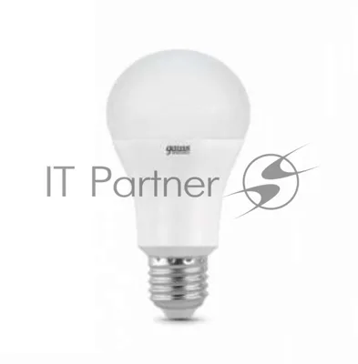 Лампа светодиодная Gauss 23212 LED Elementary A60 12W E27 1130lm 3000K 1/10/50 0