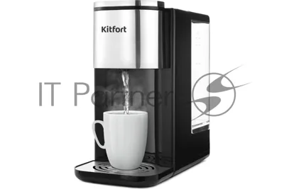Термопот Kitfort КТ-2503 2.2л. 2600Вт черный/серебристый