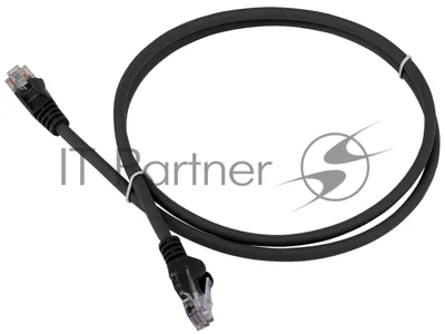 Патч-корд Lanmaster LSZH UTP кат.6, 3.0 м, черный