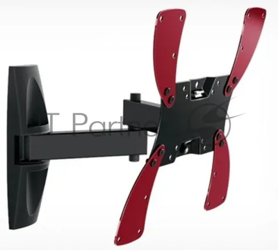 Кронштейн для телевизора Holder LCDS-5046 черный, 22"-42" макс. 30 кг, настенный, поворот и наклон
