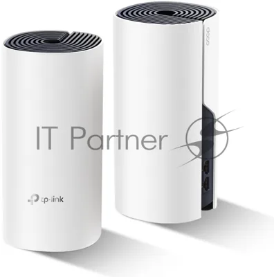 Роутер беспроводной TP-Link DECO M4 (DECO M4(2-PACK)) AC1200 10/100/1000BASE-TX (упак.:2шт)