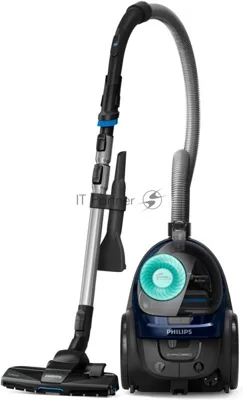 Пылесос Philips FC9573/01 синий/темно-серый, 410/1900 Вт, уборка сухая, пылесборник контейнер 1,5 л