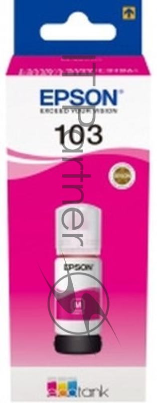 Чернила Epson 103M C13T00S34A пурпурный (65 мл) для Epson L3100/3110/3150