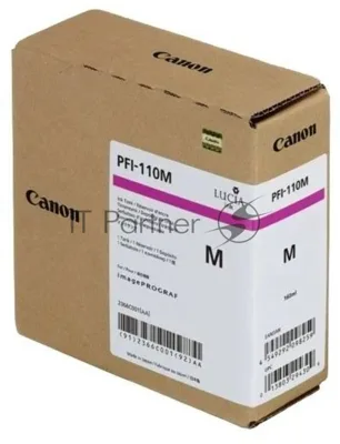 Картридж струйный Canon PFI-110 M 2366C001 пурпурный для Canon TX-2000/3000/4000 160мл
