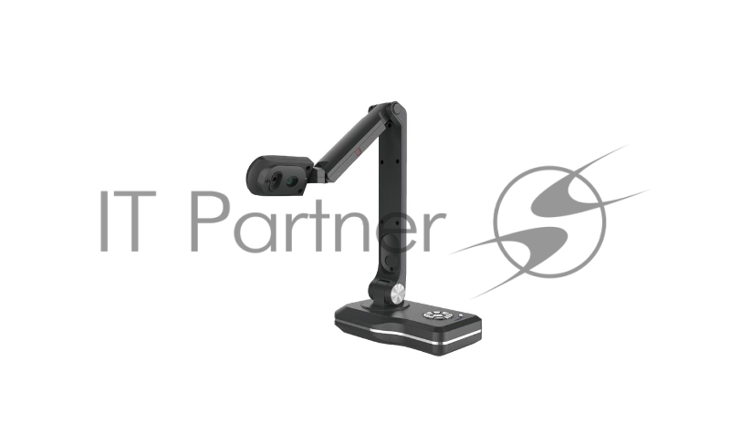Документ-камера IQBoard [IQView E3511] 5 мегапикселей (разрешение 2592x1944), 100 digital zoom, интерфейсы: HDMI, VGA, USB 2.0, слот для SD card, светодиодная подсветка, A3, встроенное программное обеспечение без установки на ПК