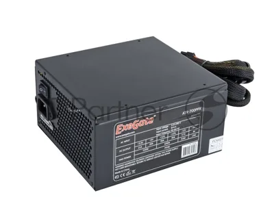 Блок питания ExeGate 700PPX (EX220362RUS-S), 700Вт, 135мм, модульный, черный