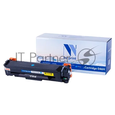 Картридж лазерный NVPrint совместимый NV-046H Cyan для Canon i-SENSYS LBP653Cdw/LBP654Cx/MF732Cdw/MF734Cdw/MF735Cx (5000k)