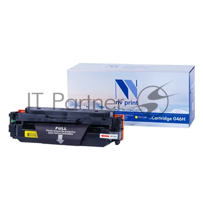 Картридж лазерный NVPrint совместимый NV-046H Yellow для Canon i-SENSYS LBP653Cdw/LBP654Cx/MF732Cdw/MF734Cdw/MF735Cx (5000k)