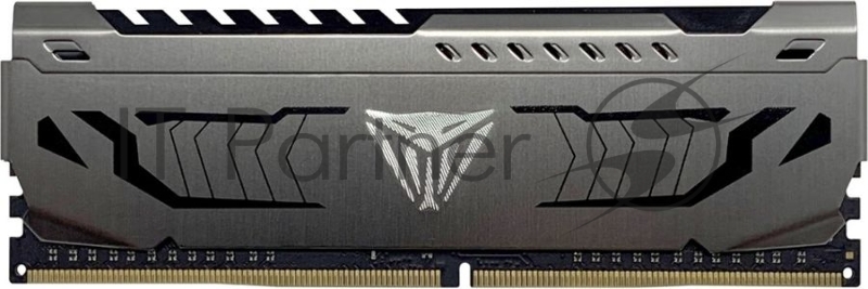 Оперативная память Patriot Viper Steel, DDR4, 8GB, 3200MHz, CL16, DIMM, с радиатором, черный