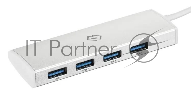 USB-концентратор Digma HUB-4U3.0-UC-S, USB-C, USB 3.0 4 порта, USB