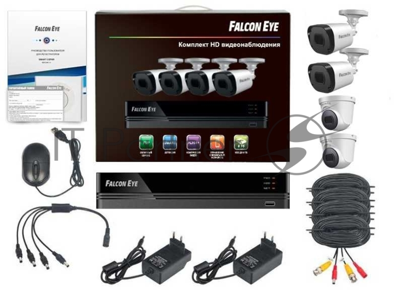 Комплект видеонаблюдения Falcon Eye FE-104MHD Офис Smart