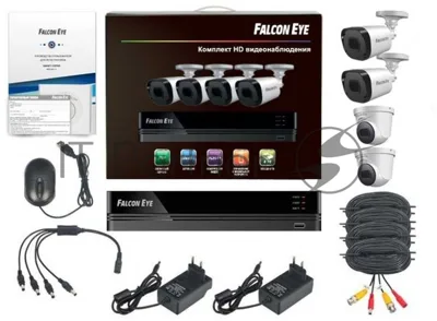 Комплект видеонаблюдения Falcon Eye FE-104MHD Офис Smart