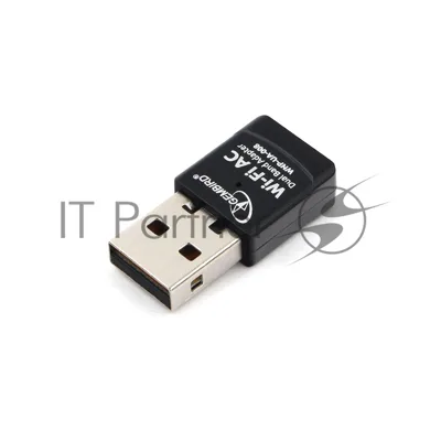 Сетевой двухдиапазонный Wi-Fi мини USB-адаптер Gembird 600 Мбит, USB, 802.11b/g/n/ac/а