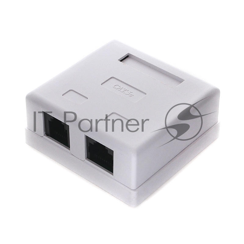 Розетка компьютерная NA-TA/1 RJ45+RJ11 кат.5e UTP внешняя 2 порта, 110&Krone