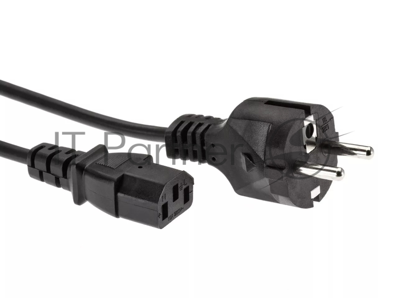 Кабель компьютер - розетка 3 м 220V (Европейский стандарт) VCOM/TELECOM