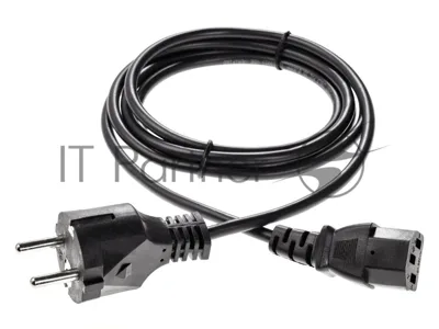 Кабель компьютер - розетка 1,5 м 220V (Европейский стандарт) VCOM/TELECOM
