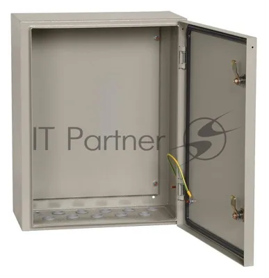 Корпус металлический IEK YKM40-01-54 ЩМП-1-0 У2 IP54 размеры 395х210х220 мм