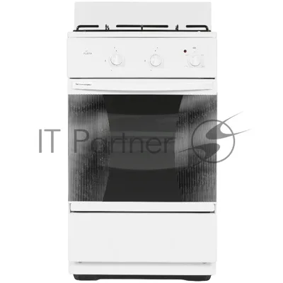 Плита комбинированная Flama CK 2202 W белый, конфорок 2 шт, духовка 30 л, 50 см x 85 см x 38 см