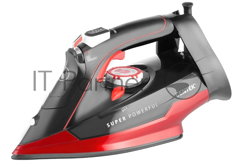 Утюг Centek CT-2359 красный/черный, 3000 Вт, 50 г/мин, 190 г/мин, 320 мл
