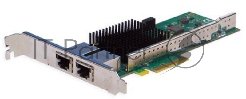 Сетевая карта Silicom PE310G2i50-T Dual Port Copper 10 Gigabit Ethernet PCI Express Server Adapter X4 Gen 3.0, Based on Intel X550-AT2, RoHS compliant (analog X550T2)