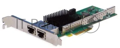 Сетевая карта Silicom PE310G2i50-T Dual Port Copper 10 Gigabit Ethernet PCI Express Server Adapter X4 Gen 3.0, Based on Intel X550-AT2, RoHS compliant (analog X550T2)