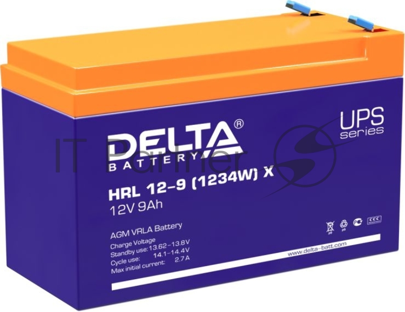 Батарея для ИБП Delta HRL 12-9 X/(1234W)X (12V 9Ah)