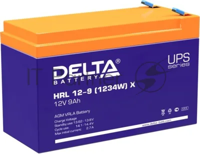 Батарея для ИБП Delta HRL 12-9 X/(1234W)X (12V 9Ah)