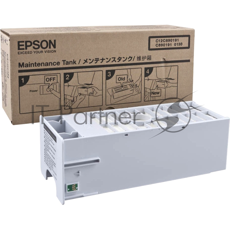 Поглотитель (абсорбер, памперс) чернил с чипом в корпусе Epson Stylus Pro 7600/960 1554898
