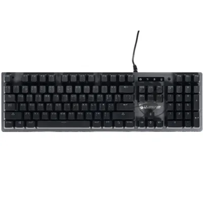 Клавиатура проводная A4Tech B760 механическая черный/серый USB Gamer LED