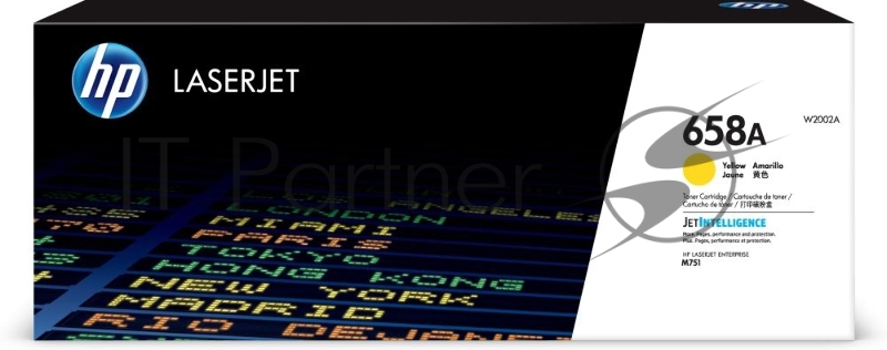 Картридж лазерный HP 658AW2002A желтый для HP CLJ Enterprise M751 (6000 стр.)