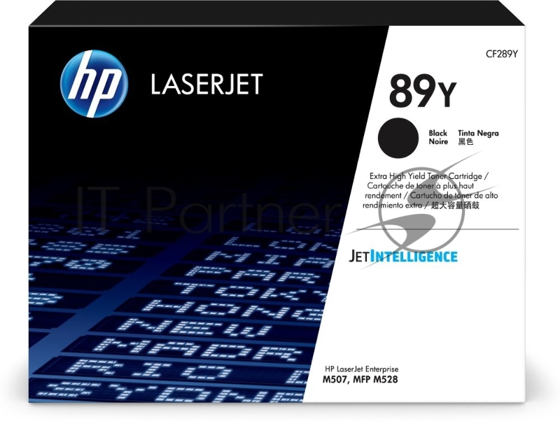 Картридж лазерный HP 89Y черный для HP LJ M507/MFP M528, 20К