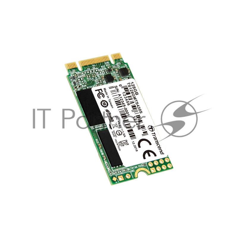 Накопитель SSD Transcend 128GB M.2 SSD MTS 430 series (22x42mm) with DRAM cache R/W 560/500 MB/s