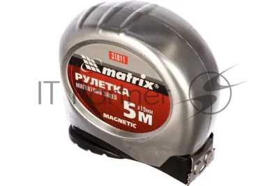 Рулетка Matrix magnetic 5мх19мм магнитный зацеп